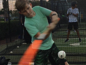 David K. action photo