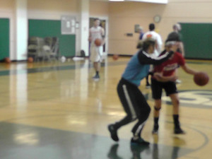 Kelly K. action photo