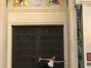 Lauren M. action photo